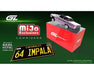 Lowriders 1964 Chevrolet Impala SS w/ Mini Metal License Plate - Pink - 1/64 Greenlight - 51757 A
