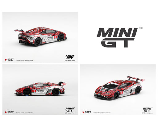 Lamborghini Huracan GT3 EVO2 No.9 Pfaff Motorsports 2025 IMSA WeatherTech GTD Pro - Mini GT - 1:64 - MGT01327 Passion Diecast