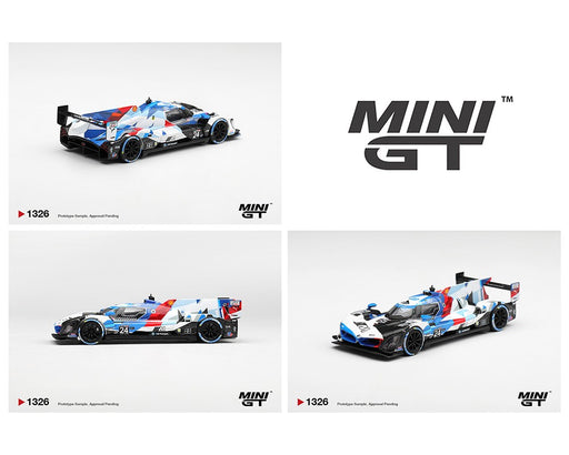 BMW M Hybrid V8 GTP No.24 BMW M Team RLL 2024 IMSA Daytona 24 Hrs - Mini GT - 1:64 - MGT01326 Passion Diecast