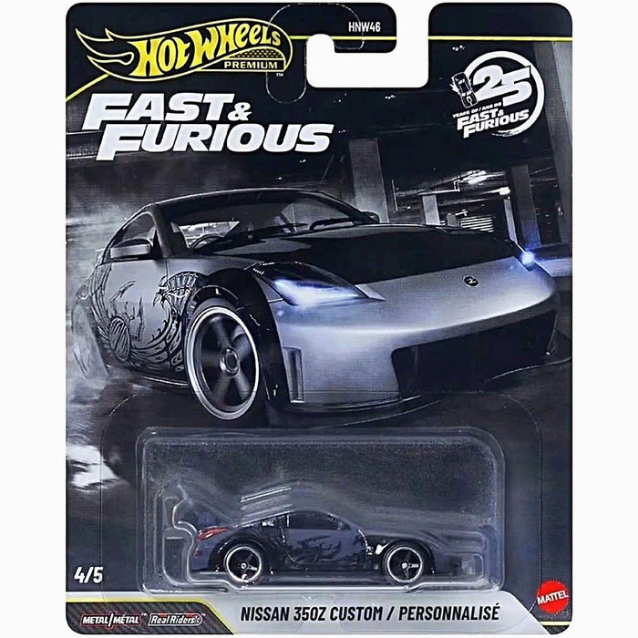 Hot Wheels 1:64 Fast & Furious 25Th Anniversary Premium 2026 R Assortment SET OF 10 CARS - HNW46-956R Passion Diecast