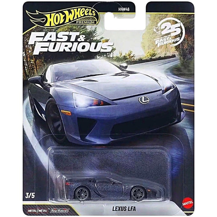 Hot Wheels 1:64 Fast & Furious 25Th Anniversary Premium 2026 R Assortment SET OF 10 CARS - HNW46-956R Passion Diecast