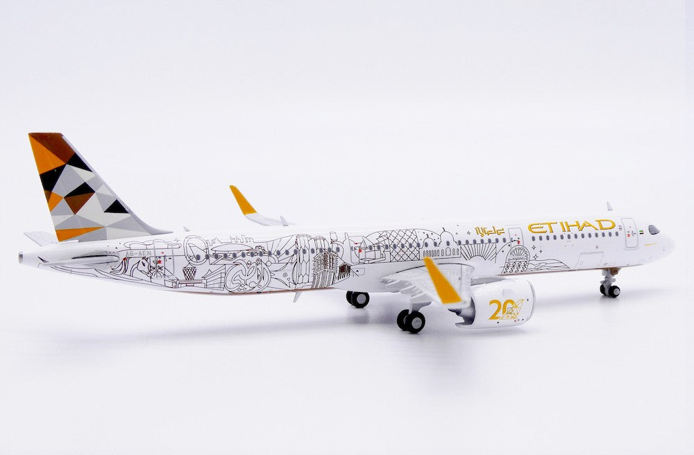 Ethiad Airways Airbus A321neo "20 Years" / A6-AEN /  JC Wings / 1:400 / XX40287
