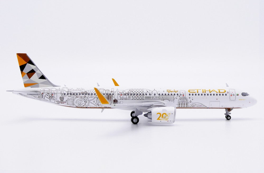 Ethiad Airways Airbus A321neo "20 Years" / A6-AEN /  JC Wings / 1:400 / XX40287