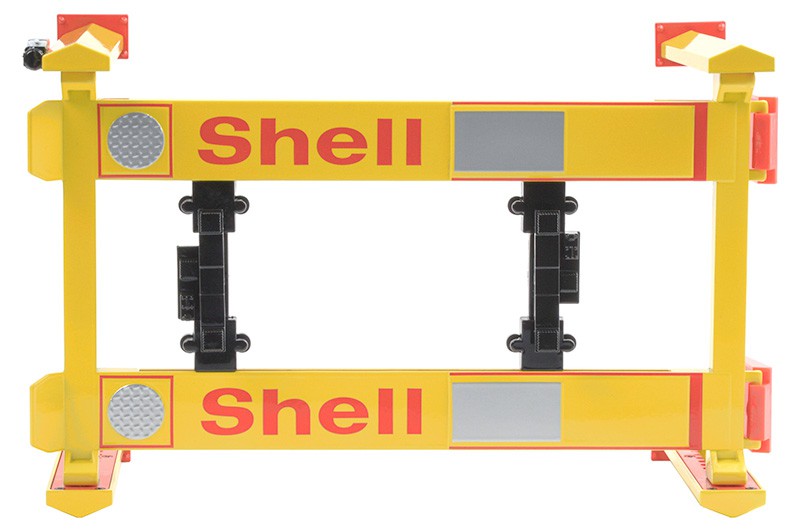 Four-Post Lift - Shell Oil  no2   -  Greenlight -  1/18, 13583 13583