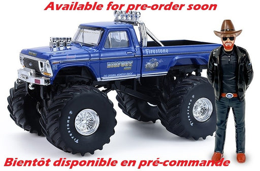 Bigfoot No.1 - 1979 Ford F-250 Monster Truck Figure - Hobby Exclusive - 1/64 Greenlight - 30544