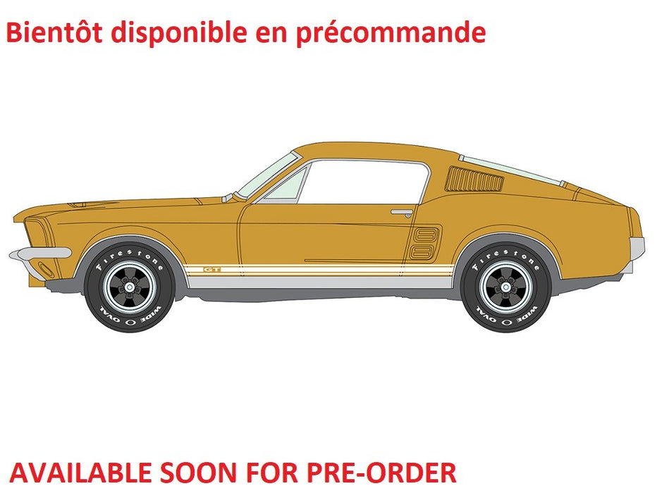 1967 Ford Mustang GT Anniversary Gold - Auto World Premium - 2026 Release 4A - Auto World - 1/64 - AW64572 A D
