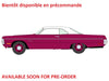 1970 Plymouth Fury III Rouge White Top - Auto World Premium - 2026 Release 4A - Auto World - 1/64 - AW64572 A C