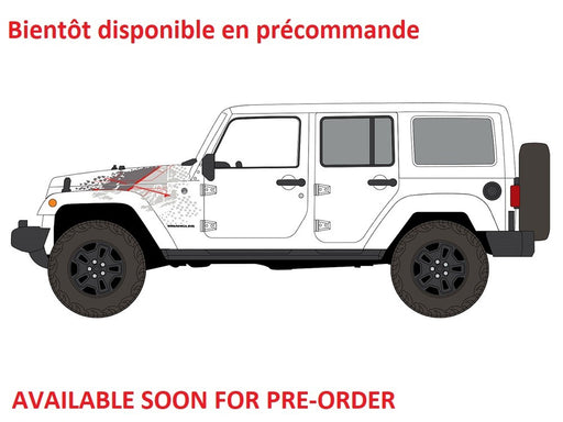 2016 Jeep Wrangler White - Auto World Premium - 2026 Release 4B - Auto World - 1/64 - AW64572 A B