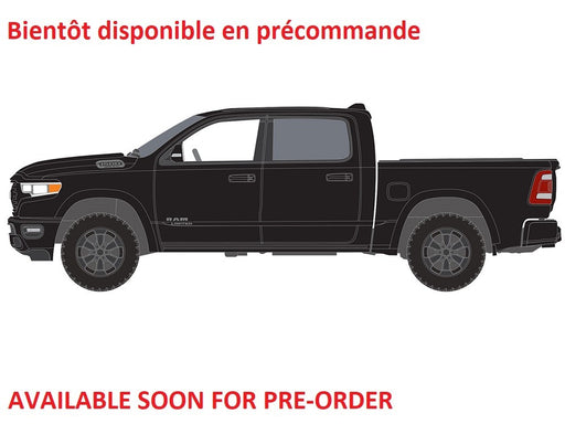 2020 Dodge Ram 1500 Limited Noir - Auto World Premium - 2026 Release 4A - Auto World - 1/64 - AW64572 A A
