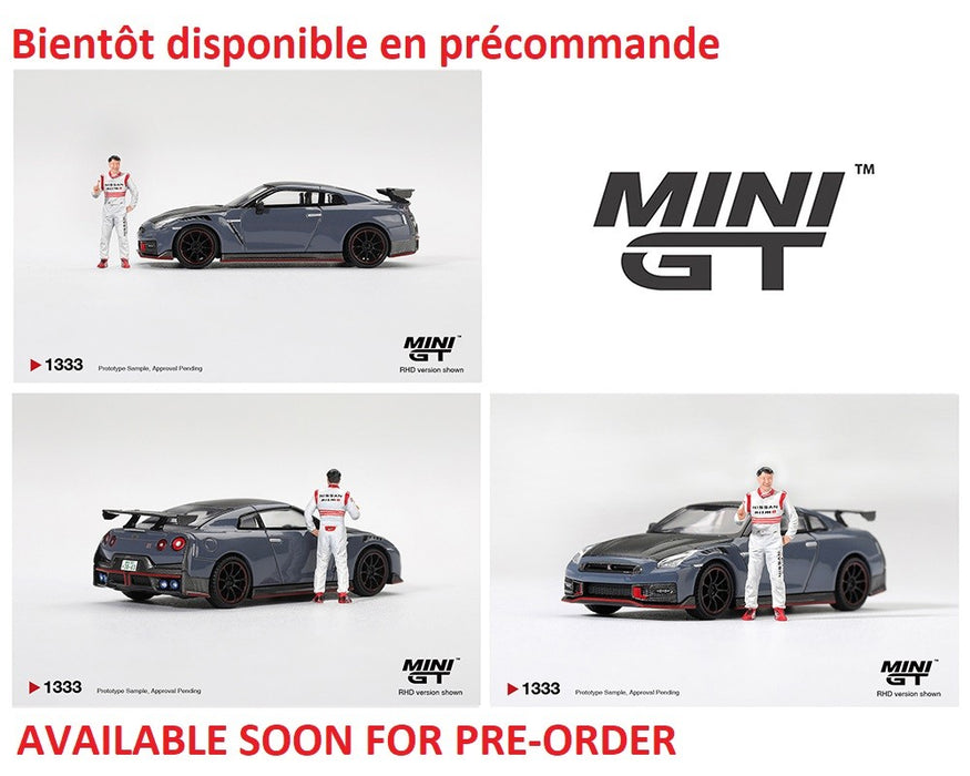 Nissan GT-R Nismo 2024 Figure Tsugio Matsuda Collection - Mini GT - 1:64 - MGT01333 Passion Diecast