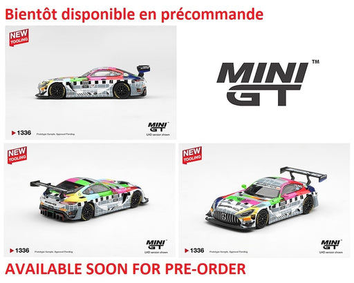 Mercedes-AMG GT3 No.888 Mercedes-AMG Team GMR Meguiars Bathurst 12 Hour 2025 - Mini GT - 1:64 - MGT01336 Passion Diecast