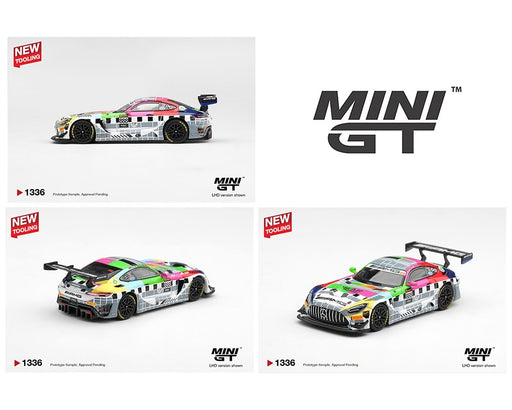 Mercedes-AMG GT3 No.888 Mercedes-AMG Team GMR Meguiars Bathurst 12 Hour 2025 - Mini GT - 1:64 - MGT01336 Passion Diecast