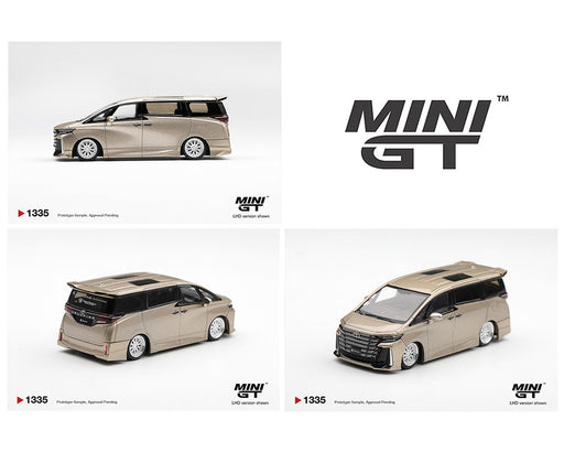 Toyota Vellfire 40 KUHL - Gold Metallic - Mini GT - 1:64 - MGT01335 Passion Diecast
