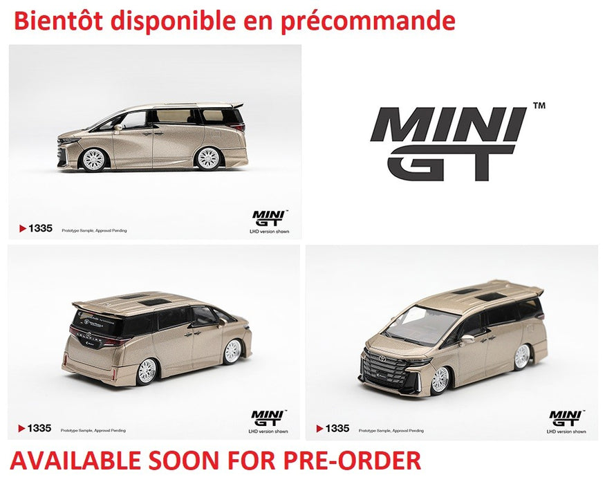 Toyota Vellfire 40 KUHL - Gold Metallic - Mini GT - 1:64 - MGT01335 Passion Diecast