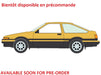 1983 Toyota Sprinter AE86 Hatchback Marigold - 2026 Premium Release 5A - Auto World - 1/64 - AW64582 A D