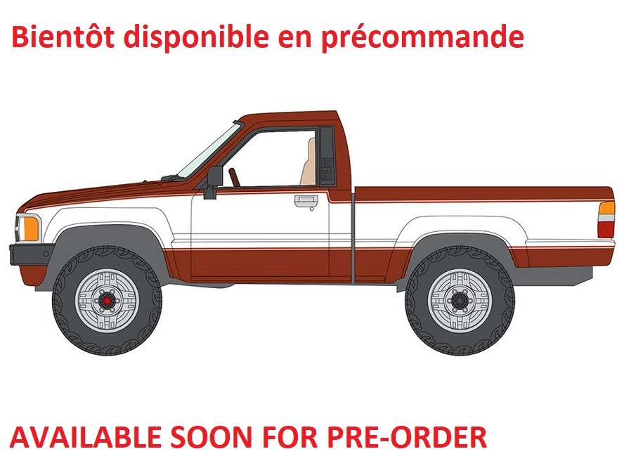 1984 Toyota SR5 Copper Metallic & White - 2026 Premium Release 5B - Auto World - 1/64 - AW64582 B A