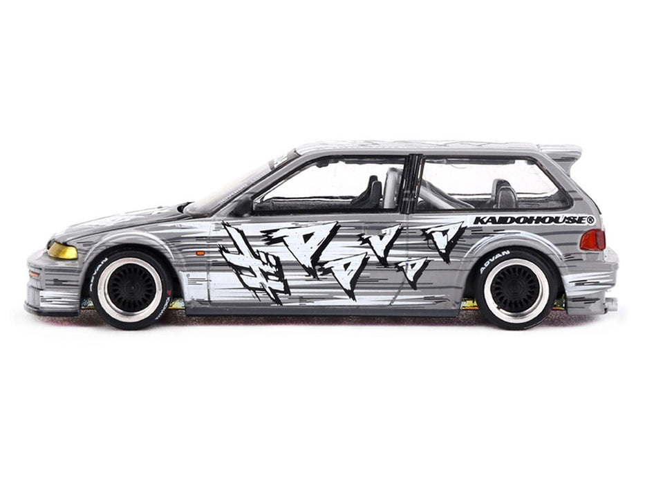 Honda Civic (EF) Kaido Manga V1 - Mini GT & Kaido★House 1/64 - KHMG260 Passion Diecast