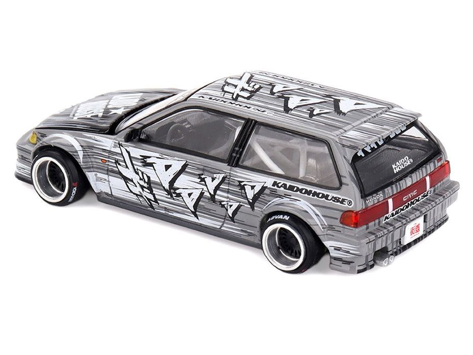 Honda Civic (EF) Kaido Manga V1 - Mini GT & Kaido★House 1/64 - KHMG260 Passion Diecast