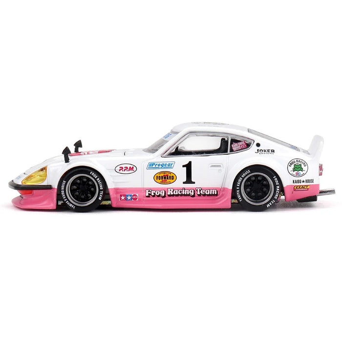 Nissan Fairlady Z TAMIYA x KAIDO HOUSE "The FROG" V1 - Mini GT & Kaido★House 1/64 - KHMG263 Passion Diecast