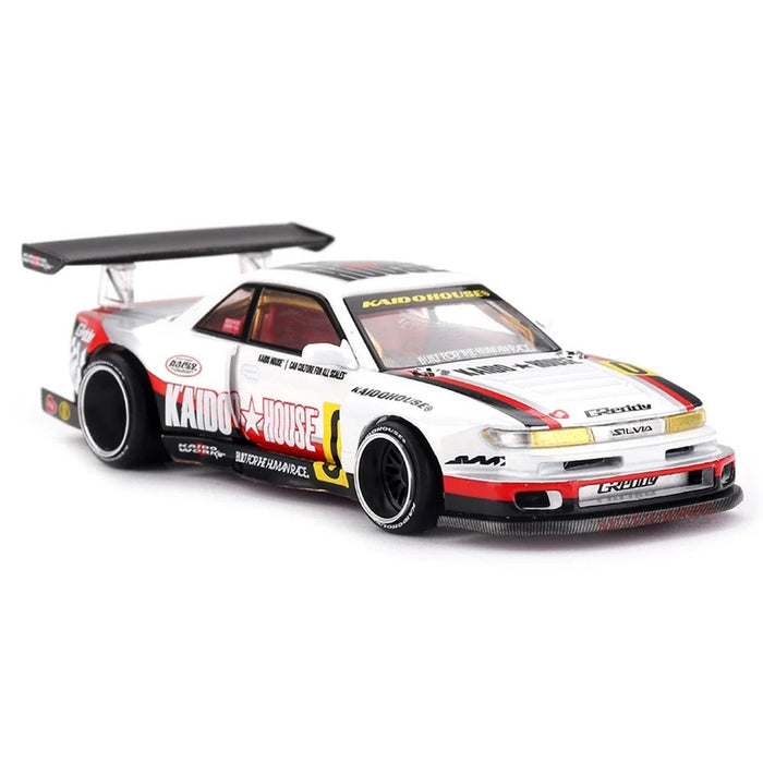 Nissan Silvia S13-R Circuit Spec V1 - Mini GT & Kaido★House 1/64 - KHMG251 Passion Diecast
