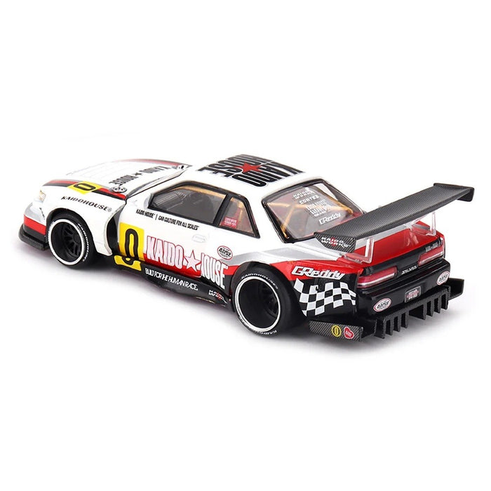 Nissan Silvia S13-R Circuit Spec V1 - Mini GT & Kaido★House 1/64 - KHMG251 Passion Diecast