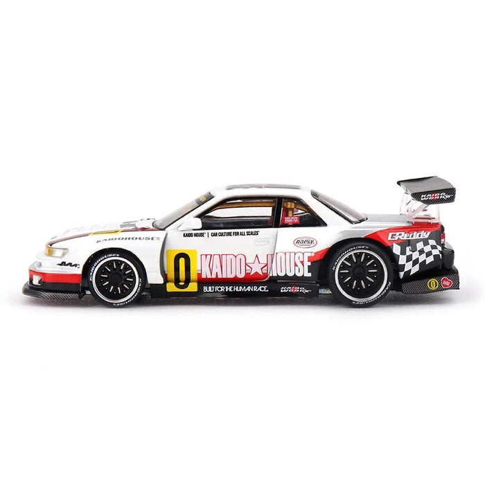 Nissan Silvia S13-R Circuit Spec V1 - Mini GT & Kaido★House 1/64 - KHMG251 Passion Diecast