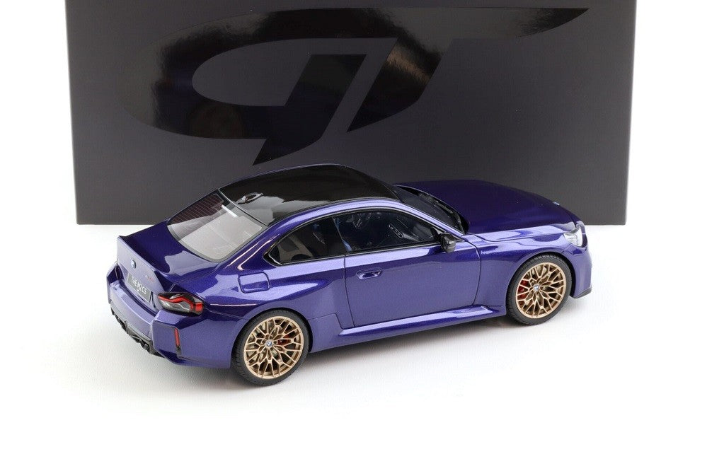 BMW M2 CS BLUE 2025 - 1/18 - GT SPIRIT - GT552 Passion Diecast