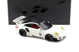 Porsche 911 997 Turbo LB-Works Liberty Walk white - 1/18 - GT SPIRIT - GT958 Passion Diecast