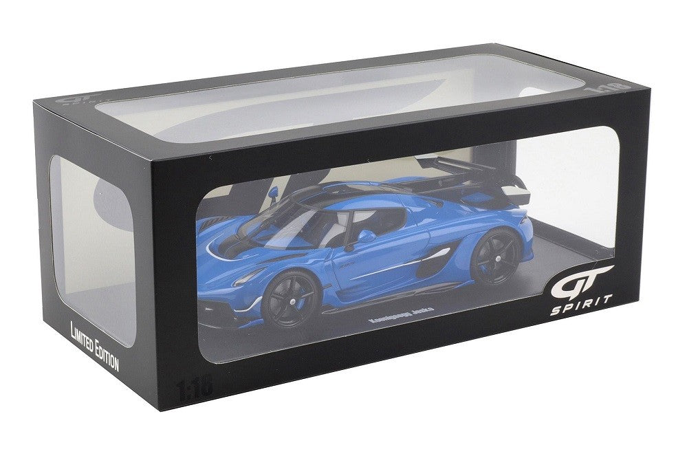 Koenigsegg Jesko Blahaj 2025 blue/ black - 1/18 - GT SPIRIT - GT1002 Passion Diecast