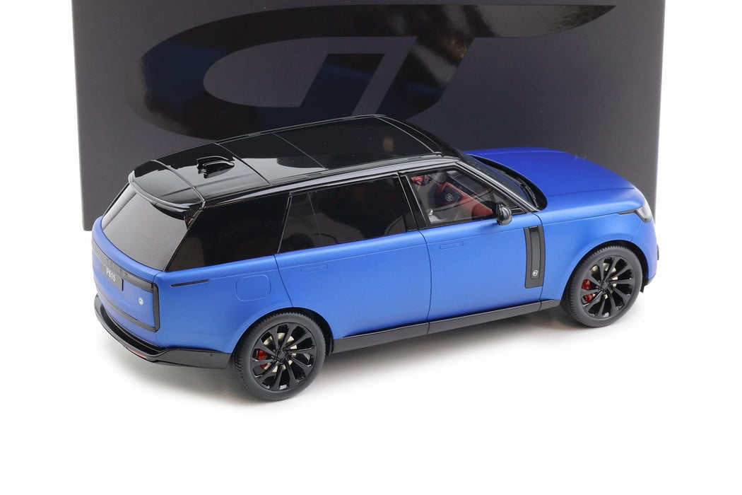 Range Rover P615 MHEV SV Velocity matt blue/black 2024 - 1/18 - GT SPIRIT - GT540 Passion Diecast