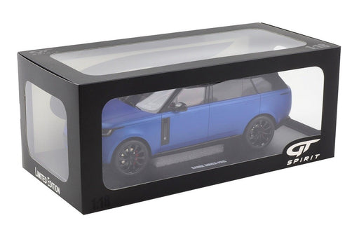 Range Rover P615 MHEV SV Velocity matt blue/black 2024 - 1/18 - GT SPIRIT - GT540 Passion Diecast