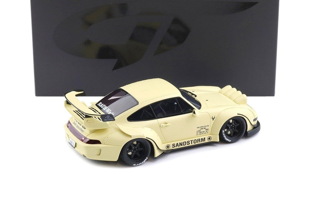 Porsche 911 993 RWB RAUH-Welt Tempête de Sable SABDS 2023 - 1/18 - GT SPIRIT - GT566 Passion Diecast