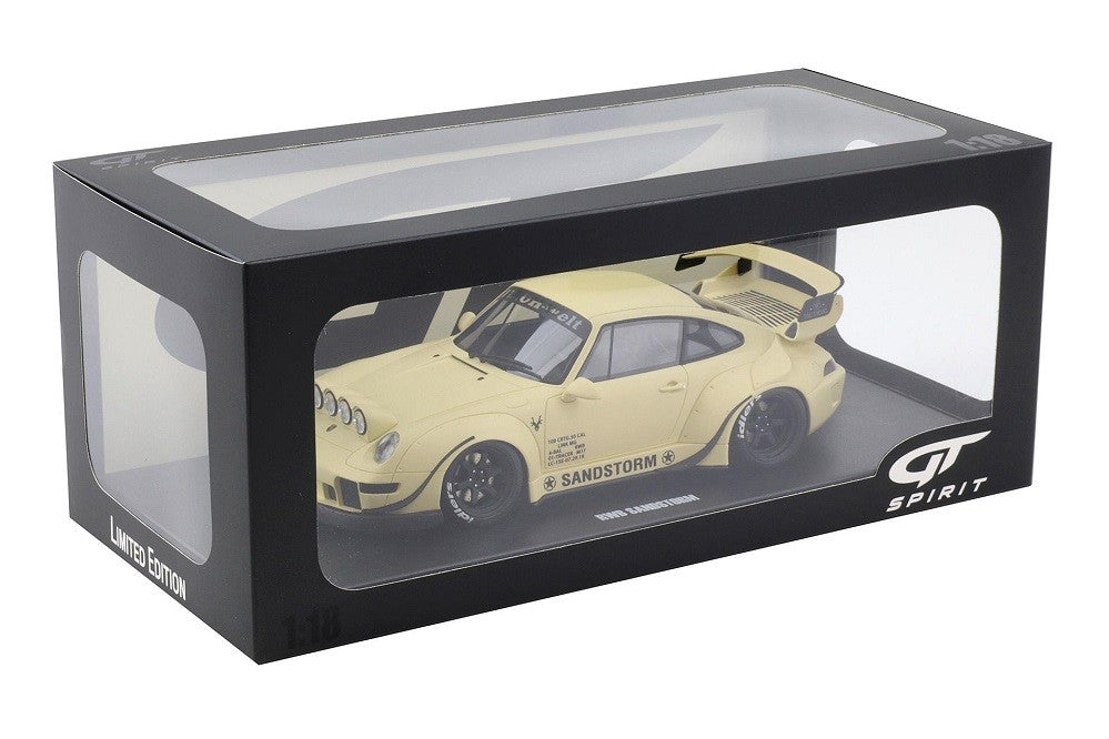 Porsche 911 993 RWB RAUH-Welt Tempête de Sable SABDS 2023 - 1/18 - GT SPIRIT - GT566 Passion Diecast