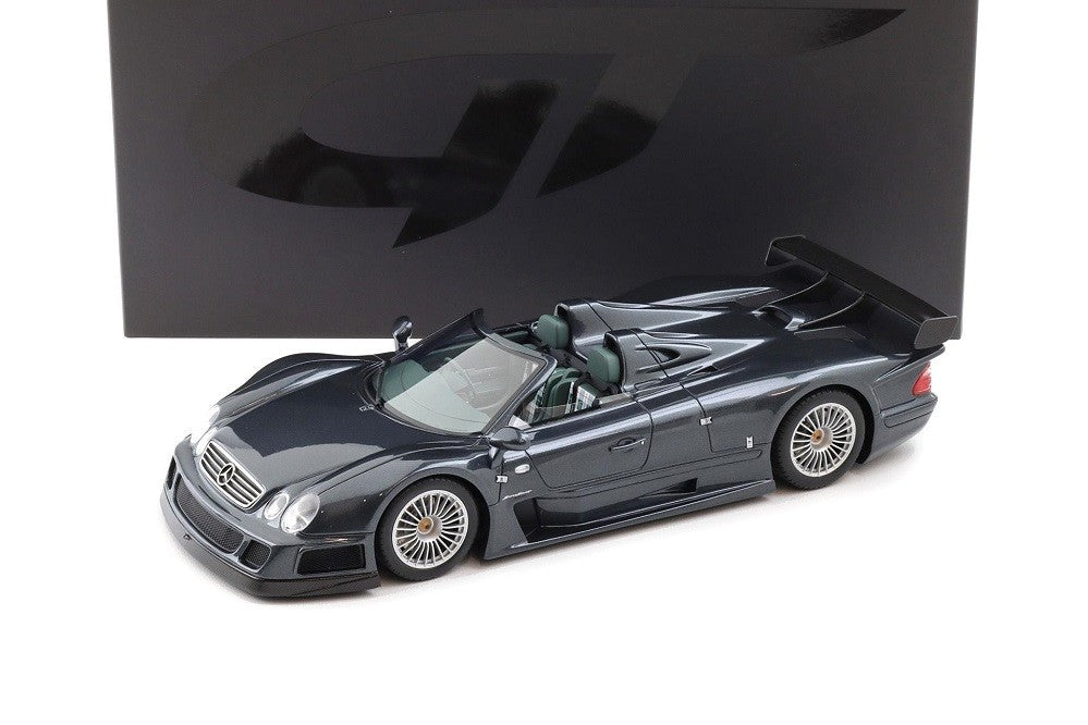 Mercedes CLK GTR Roadster grey metallic 1999 - 1/18 - GT SPIRIT - GT960 Passion Diecast