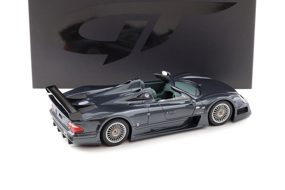 Mercedes CLK GTR Roadster grey metallic 1999 - 1/18 - GT SPIRIT - GT960 Passion Diecast