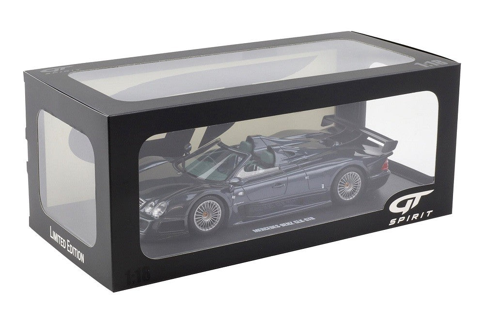 Mercedes CLK GTR Roadster grey metallic 1999 - 1/18 - GT SPIRIT - GT960 Passion Diecast