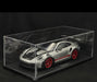 Porsche 911 GT3 RS Type 992.1 2022 Weissach Package Silver GT / Red Stripes - 1/8 - GT SPIRIT - GTS802001 Passion Diecast