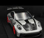 Porsche 911 GT3 RS Type 992.1 2022 Weissach Package Silver GT / Red Stripes - 1/8 - GT SPIRIT - GTS802001 Passion Diecast