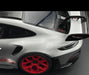 Porsche 911 GT3 RS Type 992.1 2022 Weissach Package Silver GT / Red Stripes - 1/8 - GT SPIRIT - GTS802001 Passion Diecast