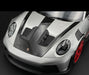 Porsche 911 GT3 RS Type 992.1 2022 Weissach Package Silver GT / Red Stripes - 1/8 - GT SPIRIT - GTS802001 Passion Diecast