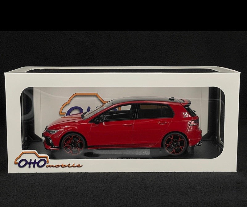 Volkswagen Golf 8 GTI 50th Edition 2024 Tornado Red - OTTO - 1/18 - OT1322 Passion Diecast 