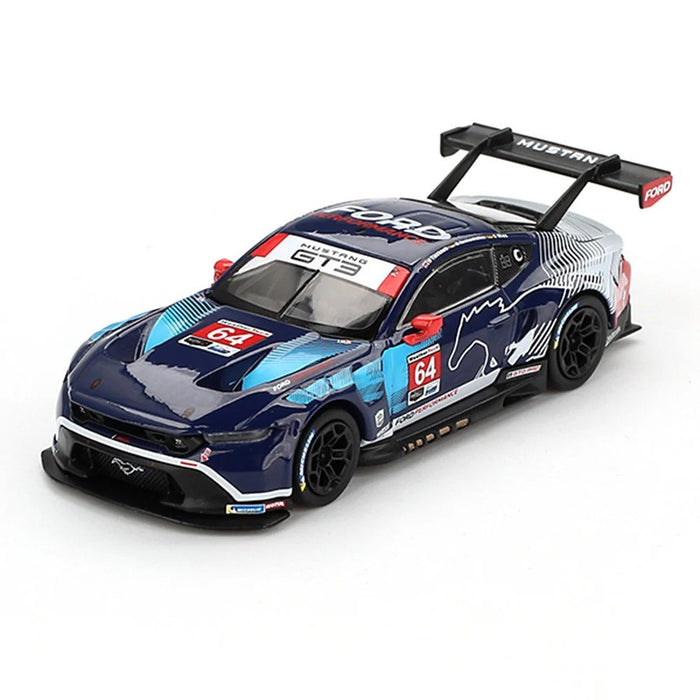 Ford Mustang GT3 No.64 Ford Multimatic Motorsports 2024 IMSA Daytona 24 Hrs - Mini GT - 1:64 - MGT00898