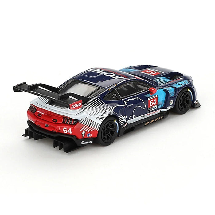 Ford Mustang GT3 No.64 Ford Multimatic Motorsports 2024 IMSA Daytona 24 Hrs - Mini GT - 1:64 - MGT00898