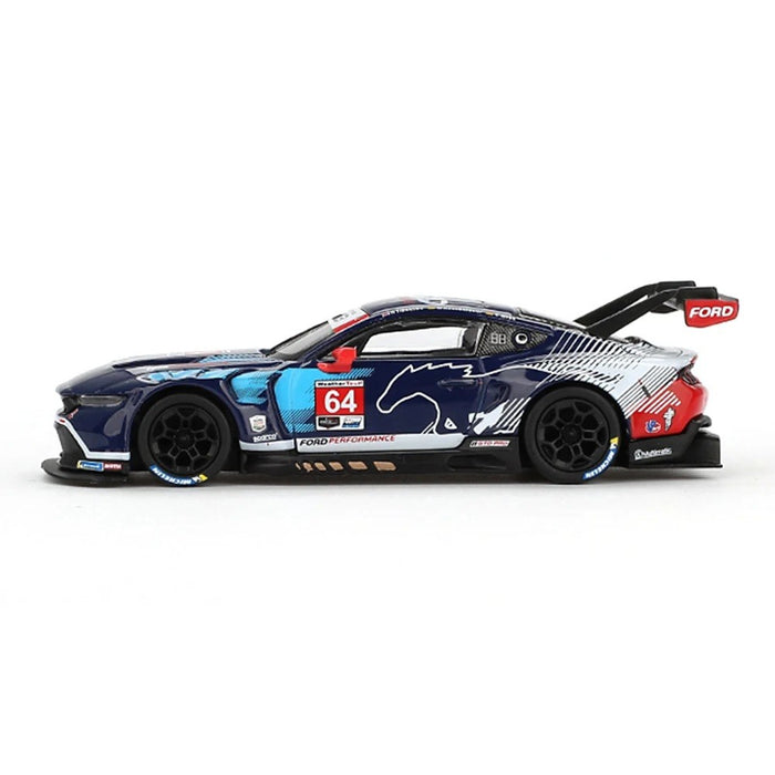 Ford Mustang GT3 No.64 Ford Multimatic Motorsports 2024 IMSA Daytona 24 Hrs - Mini GT - 1:64 - MGT00898