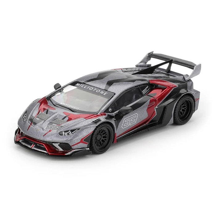 LB★WORKS Lamborghini Huracán GT RONIN - Grey - Mini GT - 1:64 - MGT01177 Passion Diecast