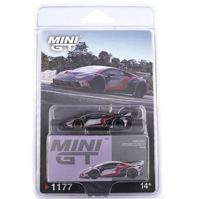 LB★WORKS Lamborghini Huracán GT RONIN - Grey - Mini GT - 1:64 - MGT01177 Passion Diecast