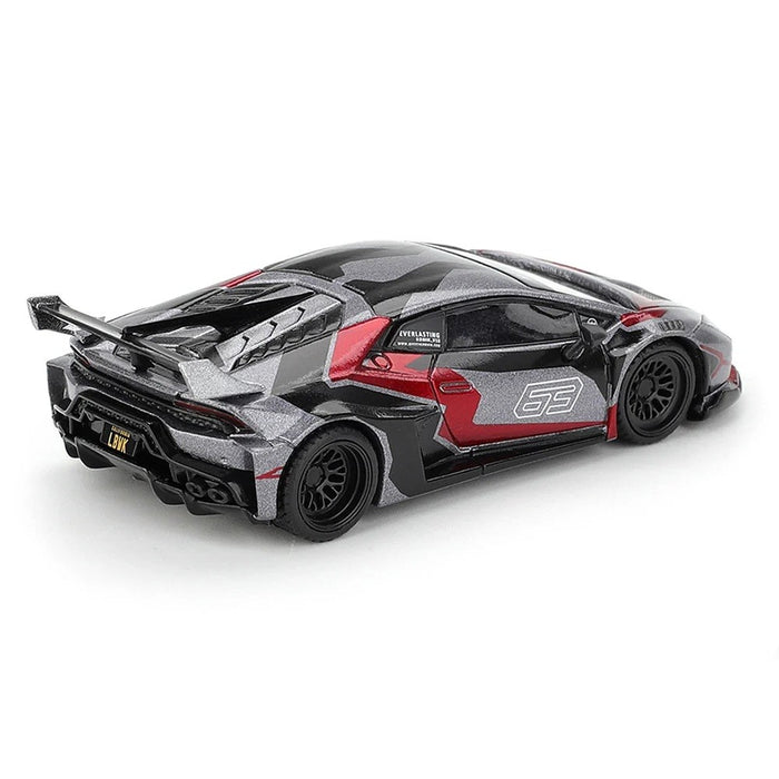 LB★WORKS Lamborghini Huracán GT RONIN - Grey - Mini GT - 1:64 - MGT01177 Passion Diecast