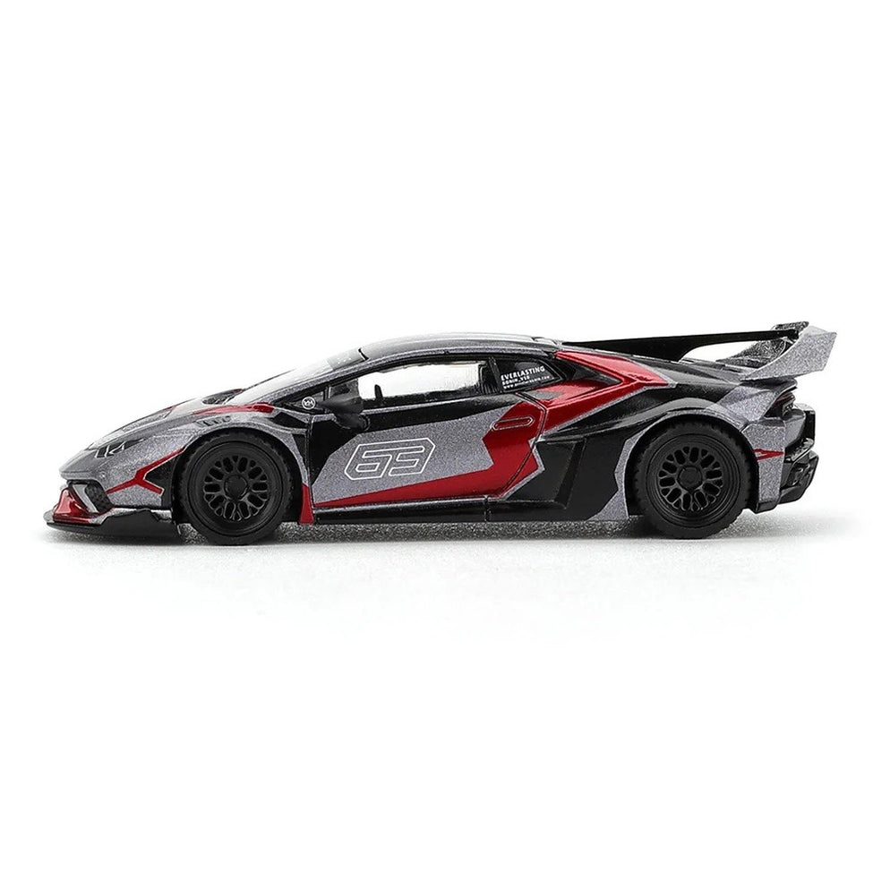 LB★WORKS Lamborghini Huracán GT RONIN - Grey - Mini GT - 1:64 ...