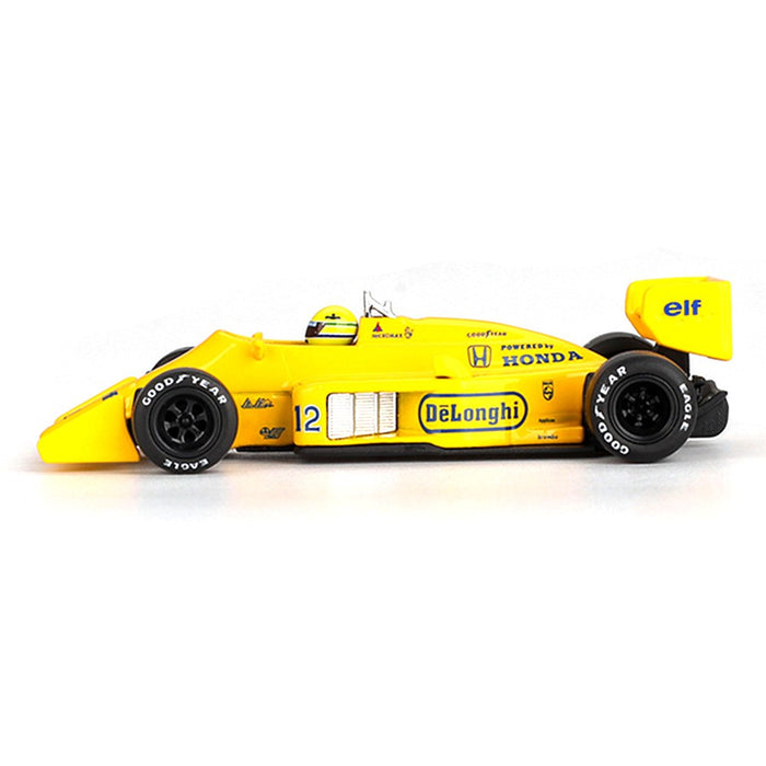 Lotus 99T No.12 Ayrton Senna 1987 Monaco Grand Prix Winner - Mini GT - 1:64 - MGT01088-BL