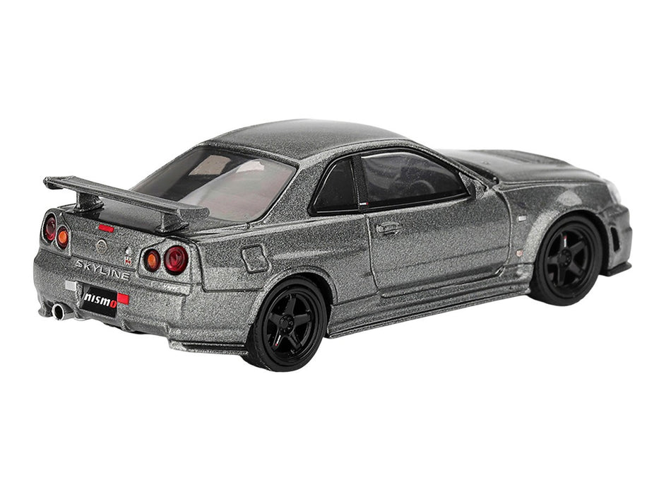 Nissan Skyline GT-R Dark Metal Gray (NISMO BNR34 CRS Version) - Mini GT - 1:64 - MGT01160 Passion Diecast